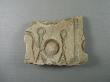  <em>Relief Fragment with Inscription</em>, ca. 1352-1336 B.C.E. Limestone, pigment, 5 9/16 × 6 3/4 × 1 15/16 in. (14.2 × 17.2 × 4.9 cm). Brooklyn Museum, Gift of Evangeline Wilbour Blashfield, Theodora Wilbour, and Victor Wilbour honoring the wishes of their mother, Charlotte Beebe Wilbour, as a memorial to their father, Charles Edwin Wilbour, 16.694. Creative Commons-BY (Photo: , CUR.16.694_view01.jpg)