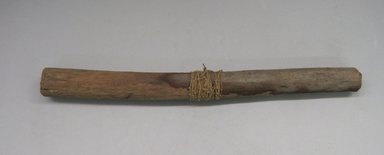  <em>Loom Stick</em>. Wood, camelid fiber., 1 1/4 x 1 1/4 x 13 7/8 in. (3.2 x 3.2 x 35.2 cm). Brooklyn Museum, Gift of Richard H. Clarke, 1871. Creative Commons-BY (Photo: Brooklyn Museum, CUR.1871.jpg)