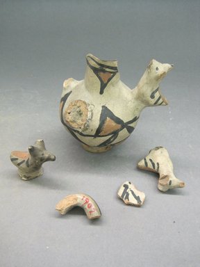 Ka'waika (Laguna Pueblo). <em>Jar</em>. Clay, slip, 3 3/4 x 3 3/4 in.  (9.5 x 9.5 cm). Brooklyn Museum, Brooklyn Museum Collection, 1902. Creative Commons-BY (Photo: Brooklyn Museum, CUR.1902_view1.jpg)
