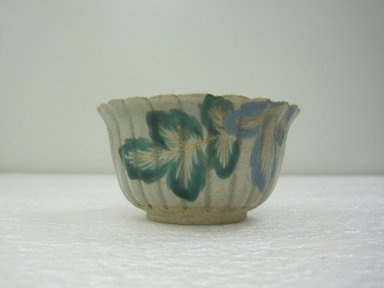 <em>Cup</em>, 19th century. Ceramic, height: 2 in. Brooklyn Museum, Gift of the Estate of Charles A. Brandon, 1991.74.47. Creative Commons-BY (Photo: Brooklyn Museum, CUR.1991.74.47_side.jpg)