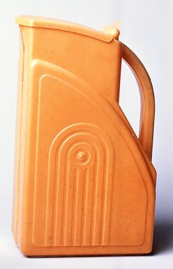 Charles M. Burroughs (American, 1904-1998). <em>Pitcher</em>, ca. 1948. Plastic, 9 x 5 1/4 x 2 7/8 in.  (22.9 x 13.3 x 7.3 cm). Brooklyn Museum, Gift of Paul F. Walter, 1994.119.16. Creative Commons-BY (Photo: Brooklyn Museum, CUR.1994.119.16.jpg)