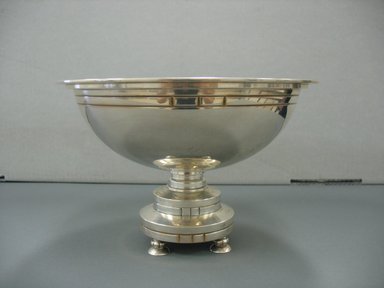 Gorham Manufacturing Company (1865–1961). <em>Footed Bowl</em>, 1925–1929. Silver, height: 8 3/8 in. (21.3 cm); diameter: 5 7/16 in. (13.8 cm). Brooklyn Museum, Marie Bernice Bitzer Fund, 1994.154.1. Creative Commons-BY (Photo: Brooklyn Museum, CUR.1994.154.1.jpg)