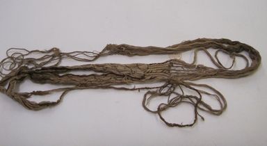  <em>Textile Fragment,  Undetermined</em>, 1532-1700. Cotton, bast fiber, 2 1/4 × 83 in. (5.7 × 210.8 cm). Brooklyn Museum, Gift of Kay Hodnett Nunez, 1995.47.124. Creative Commons-BY (Photo: , CUR.1995.47.124.jpg)