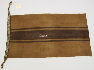  <em>Loincloth</em>, 1400–1532. Cotton, Including strap: 24 × 20 in. (61 × 50.8 cm). Brooklyn Museum, Gift of Kay Hodnett Nunez, 1995.47.2. Creative Commons-BY (Photo: , CUR.1995.47.2.jpg)