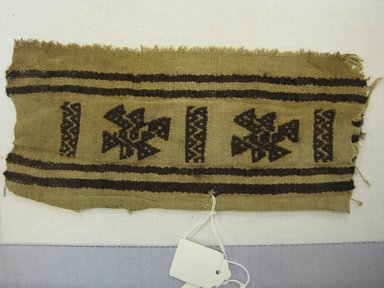  <em>Textile Fragment, Undetermined</em>, 1400-1532. Cotton, camelid fiber, (10.0 x 21.5 cm). Brooklyn Museum, Gift of Kay Hodnett Nunez, 1995.47.68. Creative Commons-BY (Photo: Brooklyn Museum, CUR.1995.47.68.jpg)