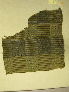 Chancay. <em>Textile Fragment, Undetermined</em>, 1400-1700. Cotton, 12 3/16 x 12 3/8 in. (31 x 31.5 cm). Brooklyn Museum, Gift of Kay Hodnett Nunez, 1995.47.8. Creative Commons-BY (Photo: Brooklyn Museum, CUR.1995.47.8.jpg)