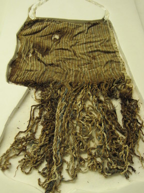  <em>Bag</em>, 1000-1532. Cotton, 15 3/8 x 10 1/4 in. (39 x 26 cm), without strap. Brooklyn Museum, Gift of Kay Hodnett Nunez, 1995.47.82. Creative Commons-BY (Photo: Brooklyn Museum, CUR.1995.47.82.jpg)