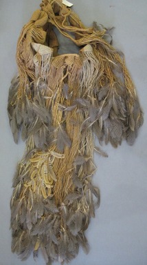 Josep Grau-Garriga (Spanish, 1929–2011). <em>Wall Hanging</em>, ca. 1970. Natural fibers and feathers, height: 60 in. Brooklyn Museum, Gift of Priscilla Cunningham and Jay C. Lickdyke, 1995.89.1. Creative Commons-BY (Photo: Brooklyn Museum, CUR.1995.89.1.JPG)