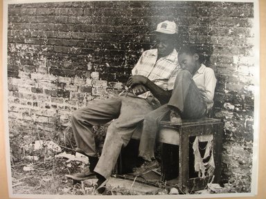 Nathaniel Burkins (American, born 1953). <em>Chicago South Side</em>, ca. 1976. Gelatin silver print, sheet: 11 x 14 in. (27.9 x 35.6 cm). Brooklyn Museum, Purchased with funds given by Karen B. Cohen, 1997.160.1. © artist or artist's estate (Photo: Brooklyn Museum, CUR.1997.160.1.jpg)