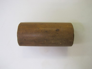 Aguaruna-Shuar. <em>Ear Ornament Case</em>, 20th century. Bamboo, 5 1/2 × 2 3/8 × 2 3/8 in. (14 × 6 × 6 cm). Brooklyn Museum, Gift of Nobuko Kajitani, 1997.57.5. Creative Commons-BY (Photo: , CUR.1997.57.5.jpg)