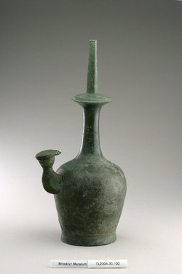  <em>Kundika</em>, 12th-13th century. Bronze, Height: 13 1/16 in. (33.2 cm). Brooklyn Museum, The Peggy N. and Roger G. Gerry Collection, 2004.28.118. Creative Commons-BY (Photo: Brooklyn Museum (in collaboration with National Research Institute of Cultural Heritage, , CUR.2004.28.118_view1_Heon-Kang_photo_NRICH.jpg)