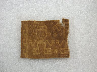 Chancay. <em>Fragment of a Mantle</em>, 1000-1476. Cotton, 2 x 2 1/2 in. (5.1 x 6.4 cm). Brooklyn Museum, Gift of Victor P. Nunez, 2004.53.28. Creative Commons-BY (Photo: , CUR.2004.53.28_view01.jpg)