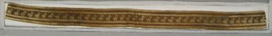 Chancay. <em>Textile Border</em>, 1000-1476. Cotton, 1 1/2 x 23 in. (3.8 x 58.4 cm). Brooklyn Museum, Gift of Victor P. Nunez, 2004.53.32. Creative Commons-BY (Photo: , CUR.2004.53.32.jpg)