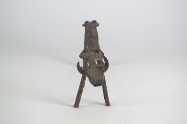 Bamana. <em>Bovine Form</em>, 19th century. Iron Brooklyn Museum, Gift of Dr. Werner Muensterberger and Michael Ward, 2006.66.2. Creative Commons-BY (Photo: Brooklyn Museum, CUR.2006.66.2_front_PS5.jpg)