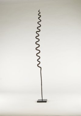 Lobi. <em>Snake</em>. Iron, 25 9/16 x 5/16 in., 8.8 lb. (65 x 0.8 cm, 4kg). Brooklyn Museum, Gift of Michael Ward, 2006.67.18. Creative Commons-BY (Photo: Brooklyn Museum, CUR.2006.67.18_PS5.jpg)