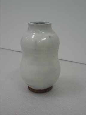 Jugtown Pottery (founded 1921). <em>Vase</em>, after 1921. Glazed earthenware, 6 1/2 x 3 3/4 in. (16.5 x 9.5 cm). Brooklyn Museum, Gift of Paul F. Walter, 2007.62.2. Creative Commons-BY (Photo: Brooklyn Museum, CUR.2007.62.2.jpg)