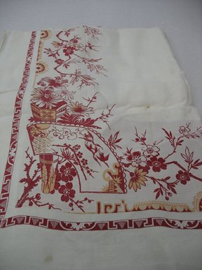  <em>Table Cloth</em>, ca. 1890. Linen, 80 x 120 in. (203.2 x 304.8 cm). Brooklyn Museum, Gift of Paul F. Walter, 2007.62.36. Creative Commons-BY (Photo: Brooklyn Museum, CUR.2007.62.36_view1.jpg)