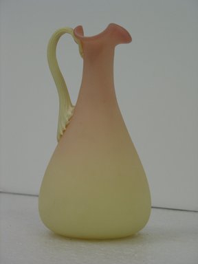  <em>Ewer</em>, ca. 1885. Glass, 6 5/8 x 3 3/8 x 3 3/8 in. (16.8 x 8.6 x 8.6 cm). Brooklyn Museum, Gift of Paul F. Walter, 2007.62.7. Creative Commons-BY (Photo: Brooklyn Museum, CUR.2007.62.7.jpg)