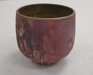 S. Frederick (American). <em>Cup, Part of 5 Piece Sake Set</em>, 1978. Stoneware, Teapot with handle: 10 13/16 x 8 1/2 x 7 in. (27.5 x 21.6 x 17.8 cm). Brooklyn Museum, Gift of the Florence Duhl Gallery, 2012.87.10. Creative Commons-BY (Photo: Brooklyn Museum, CUR.2012.87.10.jpg)