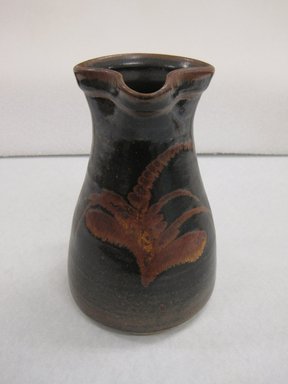 David Leech (English, 1911-2005). <em>Pitcher</em>, 1978-1979. Stoneware, 9 x 6 3/4 x 6 in. (22.9 x 17.1 x 15.2 cm). Brooklyn Museum, Gift of the Florence Duhl Gallery, 2012.87.4. Creative Commons-BY (Photo: Brooklyn Museum, CUR.2012.87.4_view2.jpg)