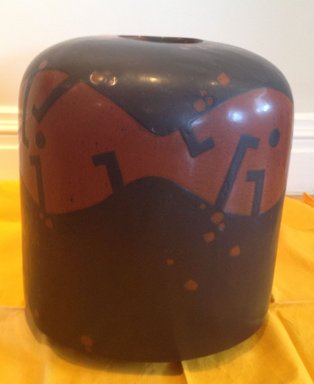 Morino Taimei (Japanese, born 1934). <em>Vessel</em>, 2008. Stoneware with glaze, 11 x 9 13/16 in. (28 x 25 cm). Brooklyn Museum, Gift of Shelly and Lester Richter, 2013.83.19. Creative Commons-BY (Photo: Brooklyn Museum, CUR.2013.83.19.jpg)