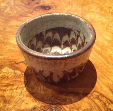 Yamamoto Noriyuki (Japanese, born 1948). <em>Sake Cup</em>, 2005. Glazed stoneware, 1 9/16 x 2 9/16 in. (4 x 6.5 cm). Brooklyn Museum, Gift of Shelly and Lester Richter, 2013.83.60. Creative Commons-BY (Photo: Brooklyn Museum, CUR.2013.83.60.jpg)