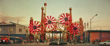Jeff Chien-Hsing Liao (American, born Taiwan 1977). <em>Luna Park</em>, 2010. Inkjet print, 30 x 72 in. (76.2 x 182.9 cm). Brooklyn Museum, Robert A. Levinson Fund, 2014.50. © artist or artist's estate (Photo: Image courtesy of Jeff Liao, CUR.2014.50_Jeff_Liao_photograph.jpg)