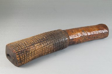  <em>Bark Beater</em>, before 1922. Ivory, 1 15/16 x 9 13/16 in. (5 x 25 cm). Brooklyn Museum, Museum Expedition 1922, Robert B. Woodward Memorial Fund, 22.1228. Creative Commons-BY (Photo: Brooklyn Museum, CUR.22.1228_threequarter_PS5.jpg)