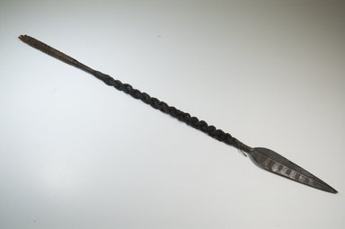  <em>Spear</em>. Iron, wood Brooklyn Museum, Museum Expedition 1922, Robert B. Woodward Memorial Fund, 22.1419. Creative Commons-BY (Photo: Brooklyn Museum, CUR.22.1419_threequarter_PS5.jpg)