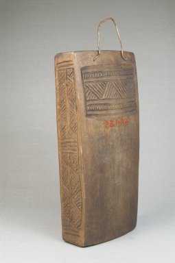 Holo. <em>Figure (Nzambi)</em>, late 19th or early 20th century. Wood, 7 7/8 x 3 7/8 x 2 1/4 in. (20 x 9.8 x 5.7 cm). Brooklyn Museum, Brooklyn Museum Collection, 22.1424. Creative Commons-BY (Photo: Brooklyn Museum, CUR.22.1424_threequarter_PS5.jpg)