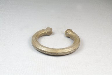  <em>Cast Engraved Bracelet</em>. Brass Brooklyn Museum, Museum Expedition 1922, Robert B. Woodward Memorial Fund, 22.1531. Creative Commons-BY (Photo: Brooklyn Museum, CUR.22.1531_front_PS5.jpg)