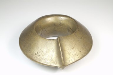  <em>Plain Cast Bracelet</em>. Brass Brooklyn Museum, Museum Expedition 1922, Robert B. Woodward Memorial Fund, 22.1540. Creative Commons-BY (Photo: Brooklyn Museum, CUR.22.1540_top_PS5.jpg)
