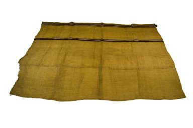  <em>Raffia Cloth</em>, 19th century., 68 3/4 x 45 in. (175.0 x 115.0 cm). Brooklyn Museum, Museum Expedition 1922, Robert B. Woodward Memorial Fund, 22.1634. Creative Commons-BY (Photo: Brooklyn Museum, CUR.22.1634_top_PS5.jpg)