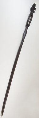  <em>Ceremonial Stave</em>. Wood Brooklyn Museum, Museum Expedition 1922, Robert B. Woodward Memorial Fund, 22.194. Creative Commons-BY (Photo: Brooklyn Museum, CUR.22.194_threequarter_PS5.jpg)