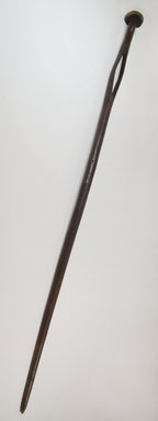  <em>Ceremonial Stave</em>. Wood Brooklyn Museum, Museum Expedition 1922, Robert B. Woodward Memorial Fund, 22.197. Creative Commons-BY (Photo: Brooklyn Museum, CUR.22.197_threequarter_PS5.jpg)