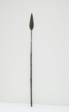  <em>Spear</em>. Iron Brooklyn Museum, Museum Expedition 1922, Robert B. Woodward Memorial Fund, 22.281. Creative Commons-BY (Photo: Brooklyn Museum, CUR.22.281_front_PS5.jpg)