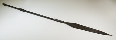  <em>Spear</em>. Iron Brooklyn Museum, Museum Expedition 1922, Robert B. Woodward Memorial Fund, 22.282. Creative Commons-BY (Photo: Brooklyn Museum, CUR.22.282_threequarter_PS5.jpg)