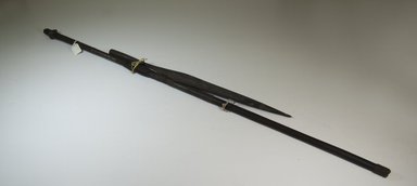  <em>Spear</em>. Iron Brooklyn Museum, Museum Expedition 1922, Robert B. Woodward Memorial Fund, 22.287. Creative Commons-BY (Photo: Brooklyn Museum, CUR.22.287_threequarter_PS5.jpg)
