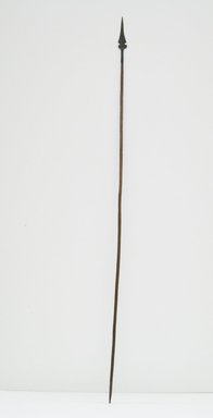  <em>Spear</em>, late 19th or early 20th century. Iron, wood Brooklyn Museum, Museum Expedition 1922, Robert B. Woodward Memorial Fund, 22.347. Creative Commons-BY (Photo: Brooklyn Museum, CUR.22.347_front_PS5.jpg)