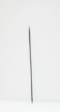  <em>Spear</em>, before 1922. Wood, metal wire, 1 9/16 x 22 1/4 in. (4 x 56.5 cm). Brooklyn Museum, Museum Expedition 1922, Robert B. Woodward Memorial Fund, 22.498. Creative Commons-BY (Photo: Brooklyn Museum, CUR.22.498_front_PS5.jpg)