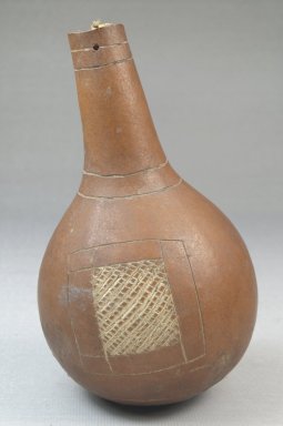  <em>Calabash</em>, before 1922. Calabash, clay, height: 4 15/16 in. (12.5 cm); diameter: 2 13/16 in. (7.1 cm). Brooklyn Museum, Museum Expedition 1922, Robert B. Woodward Memorial Fund, 22.517. Creative Commons-BY (Photo: Brooklyn Museum, CUR.22.517_front_PS5.jpg)