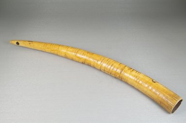  <em>[Pick]</em>, before 1922. Ivory, 1 1/8 x 14 3/8 in. (2.9 x 36.5 cm). Brooklyn Museum, Museum Expedition 1922, Robert B. Woodward Memorial Fund, 22.605. Creative Commons-BY (Photo: Brooklyn Museum, CUR.22.605_threequarter_PS5.jpg)