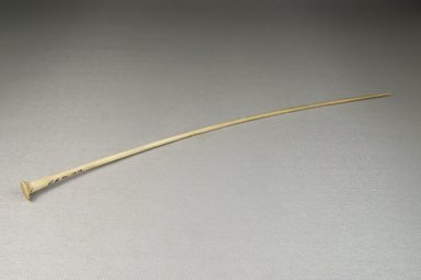  <em>Hair Ornament</em>. Ivory Brooklyn Museum, Museum Expedition 1922, Robert B. Woodward Memorial Fund, 22.699. Creative Commons-BY (Photo: Brooklyn Museum, CUR.22.699_threequarter_PS5.jpg)