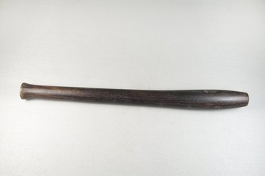  <em>Drum Stick, One Perforation</em>. Dark hardwood Brooklyn Museum, Museum Expedition 1922, Robert B. Woodward Memorial Fund, 22.769. Creative Commons-BY (Photo: Brooklyn Museum, CUR.22.769_side_PS5.jpg)