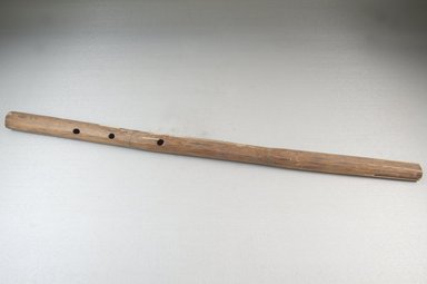 <em>Flute, Three Perforations</em>. Wood Brooklyn Museum, Museum Expedition 1922, Robert B. Woodward Memorial Fund, 22.777. Creative Commons-BY (Photo: Brooklyn Museum, CUR.22.777_front_PS5.jpg)
