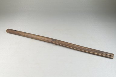  <em>Flute</em>, late 19th or early 20th century. Reed, 13 1/2 x 5/8 in. (34.3 x 1.6 cm). Brooklyn Museum, Museum Expedition 1922, Robert B. Woodward Memorial Fund, 22.779. Creative Commons-BY (Photo: Brooklyn Museum, CUR.22.779_threequarter_PS5.jpg)