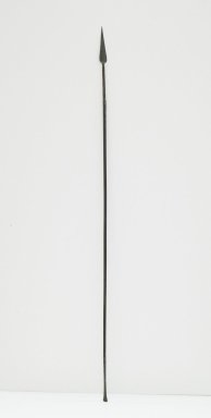  <em>Spear</em>. Iron, 70 1/16 x 2 1/8 in. (178 x 5.4 cm). Brooklyn Museum, Museum Expedition 1922, Robert B. Woodward Memorial Fund, 22.917. Creative Commons-BY (Photo: Brooklyn Museum, CUR.22.917_front_PS5.jpg)