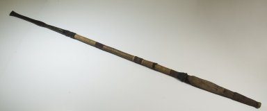  <em>Spear and Scabbard</em>. Iron, leather, 50 x 1 3/16 in. (127 x 3 cm). Brooklyn Museum, Museum Expedition 1922, Robert B. Woodward Memorial Fund, 22.920. Creative Commons-BY (Photo: Brooklyn Museum, CUR.22.920_assembled_PS5.jpg)