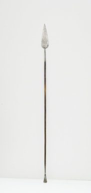  <em>Spear</em>. Iron, wood, 74 x 2 3/16 in. (188 x 5.5 cm). Brooklyn Museum, Museum Expedition 1922, Robert B. Woodward Memorial Fund, 22.921. Creative Commons-BY (Photo: Brooklyn Museum, CUR.22.921_front_PS5.jpg)