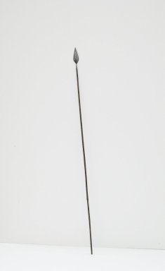  <em>Spear, Handle</em>. Iron, wood, 50 x 1 3/8 in. (127 x 3.5 cm). Brooklyn Museum, Museum Expedition 1922, Robert B. Woodward Memorial Fund, 22.945. Creative Commons-BY (Photo: Brooklyn Museum, CUR.22.945_front_PS5.jpg)